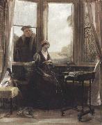 John callcott horsley,R.A. Lady Jane Grey and Roger Ascham (mk37) Germany oil painting artist